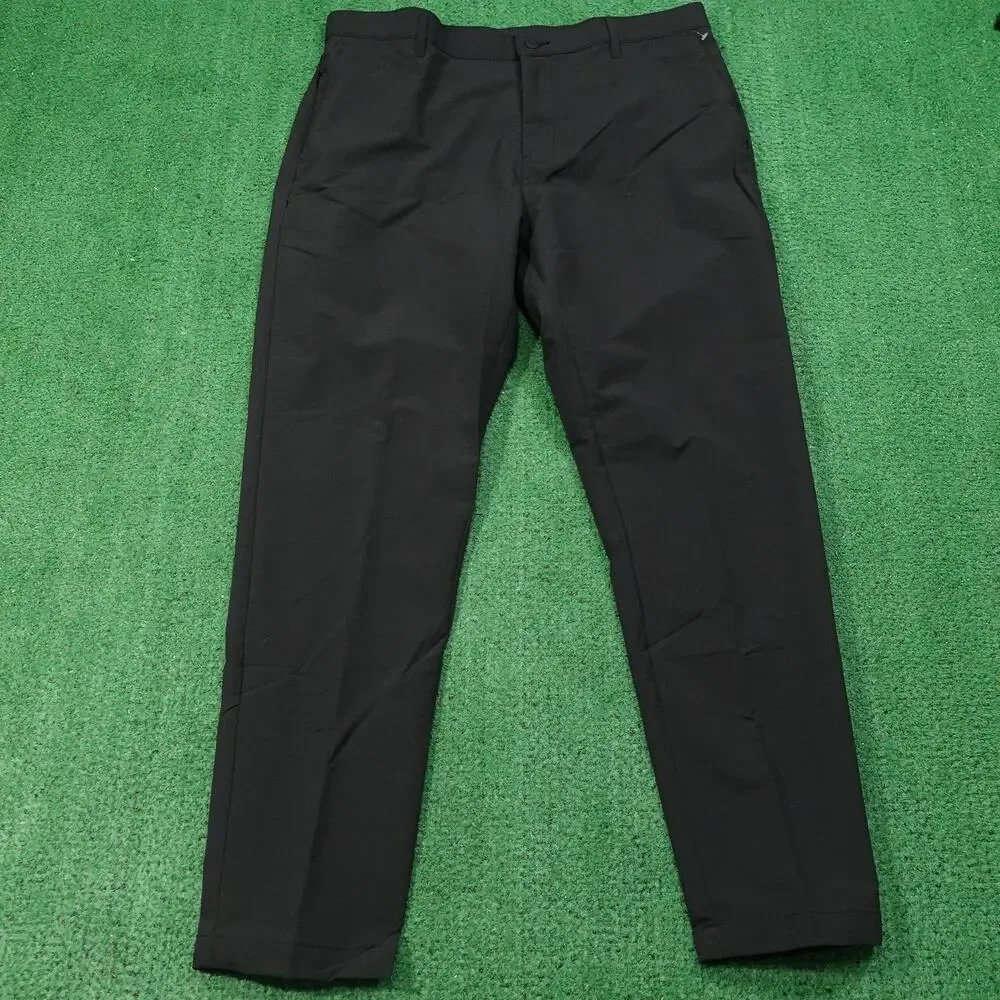 New! Banana Republic Tech Pants Mens 38x32 Black Lightweight Polyester